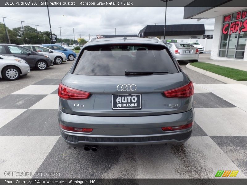 Monsoon Gray Metallic / Black 2016 Audi Q3 2.0 TSFI Prestige quattro
