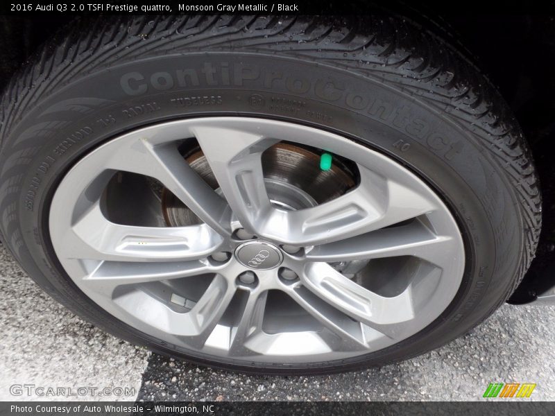 Monsoon Gray Metallic / Black 2016 Audi Q3 2.0 TSFI Prestige quattro