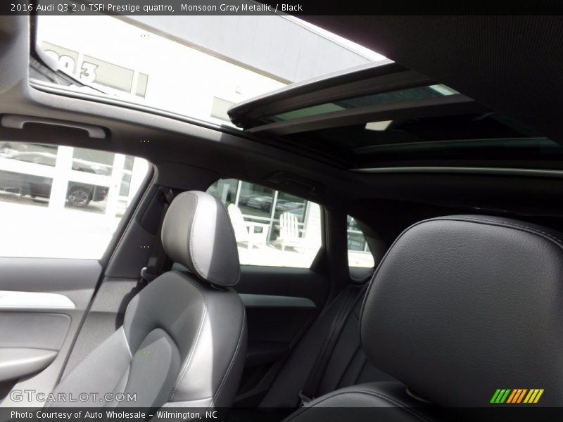 Monsoon Gray Metallic / Black 2016 Audi Q3 2.0 TSFI Prestige quattro