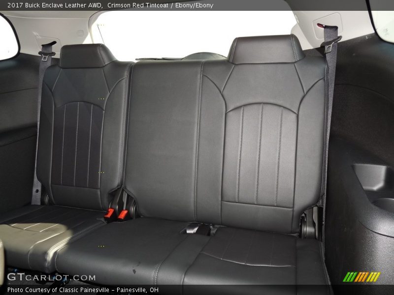 Crimson Red Tintcoat / Ebony/Ebony 2017 Buick Enclave Leather AWD