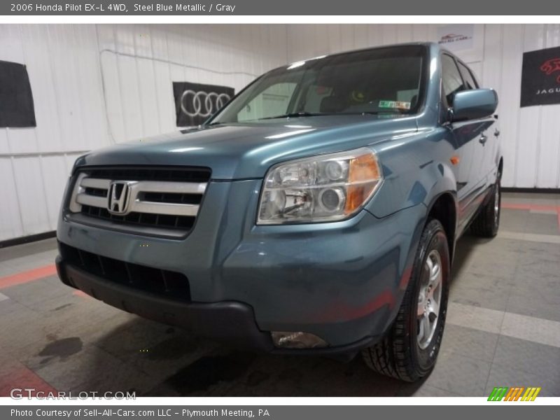 Steel Blue Metallic / Gray 2006 Honda Pilot EX-L 4WD