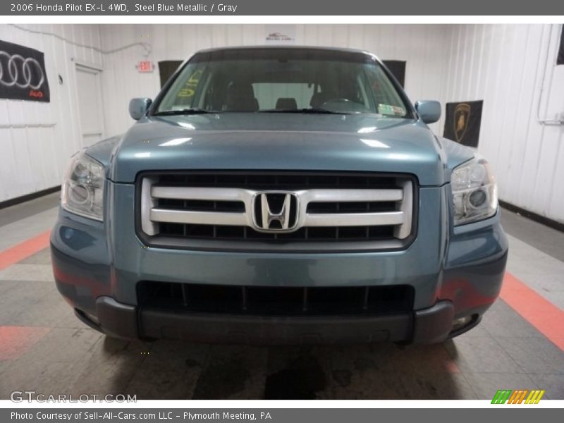 Steel Blue Metallic / Gray 2006 Honda Pilot EX-L 4WD