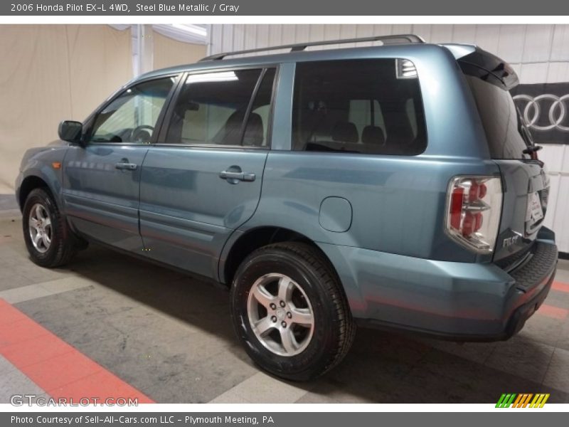 Steel Blue Metallic / Gray 2006 Honda Pilot EX-L 4WD