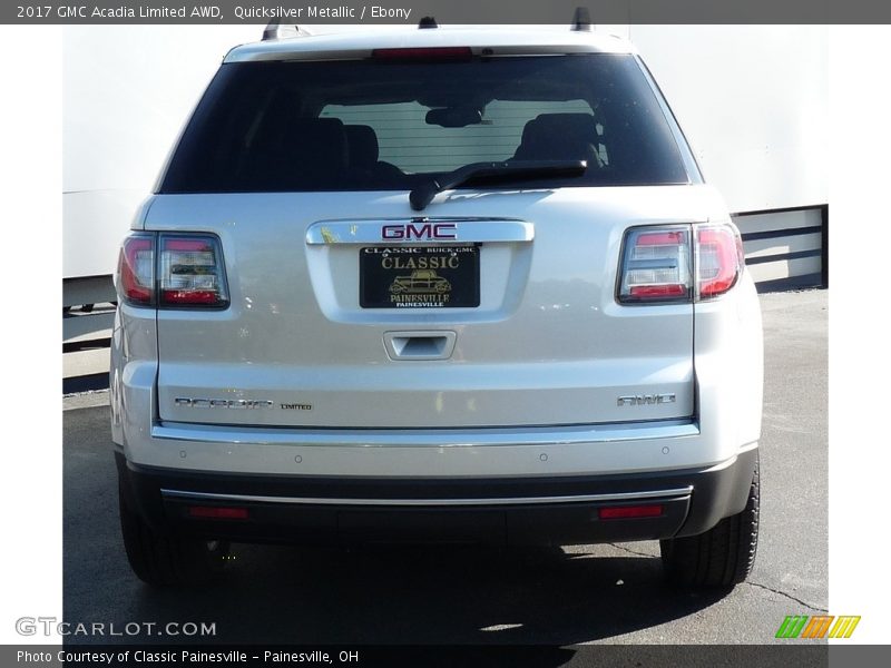 Quicksilver Metallic / Ebony 2017 GMC Acadia Limited AWD