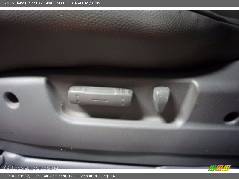 Steel Blue Metallic / Gray 2006 Honda Pilot EX-L 4WD