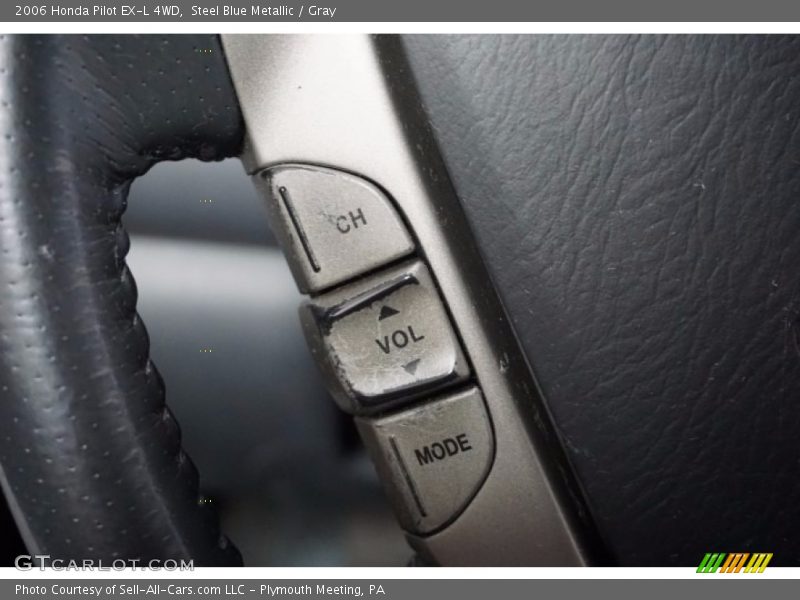 Steel Blue Metallic / Gray 2006 Honda Pilot EX-L 4WD