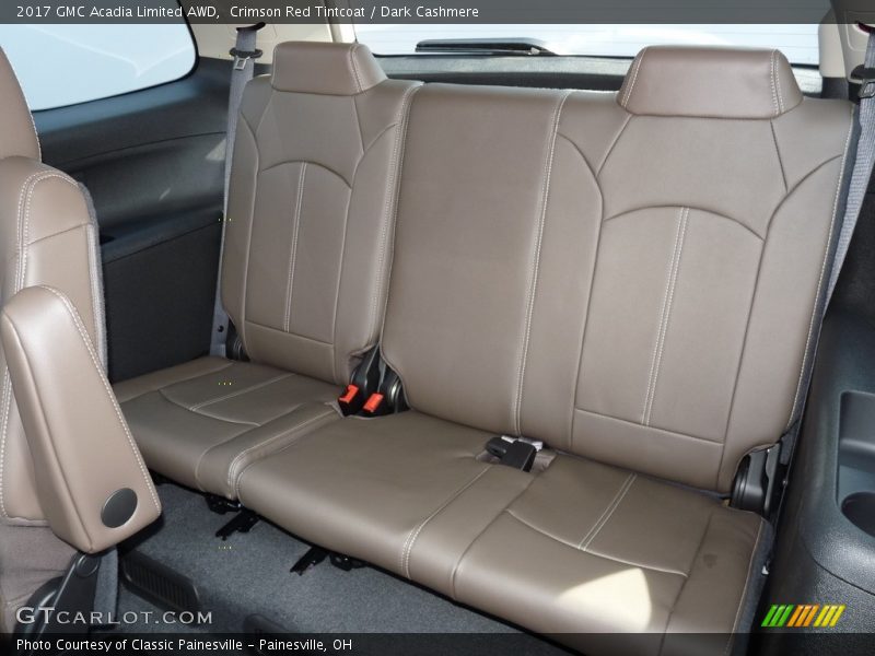 Rear Seat of 2017 Acadia Limited AWD