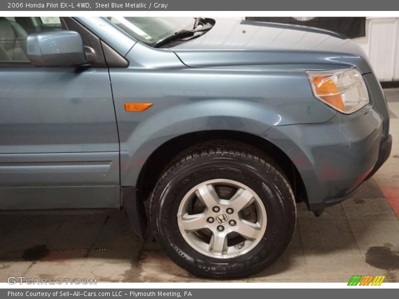 Steel Blue Metallic / Gray 2006 Honda Pilot EX-L 4WD