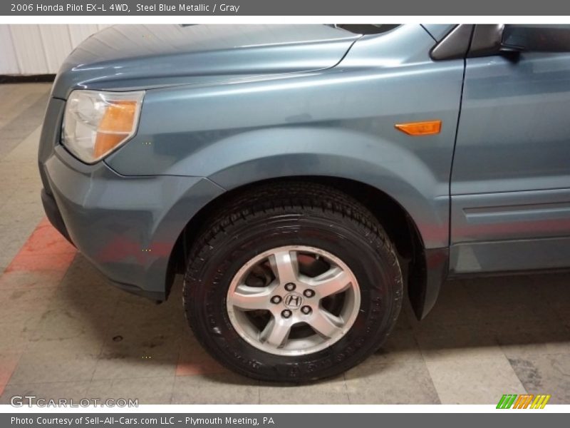 Steel Blue Metallic / Gray 2006 Honda Pilot EX-L 4WD
