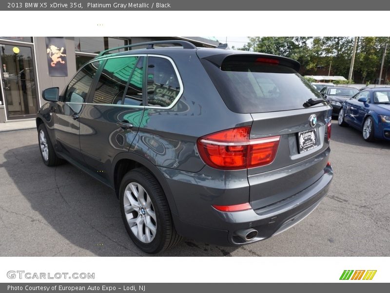Platinum Gray Metallic / Black 2013 BMW X5 xDrive 35d