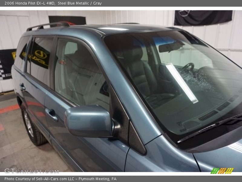Steel Blue Metallic / Gray 2006 Honda Pilot EX-L 4WD