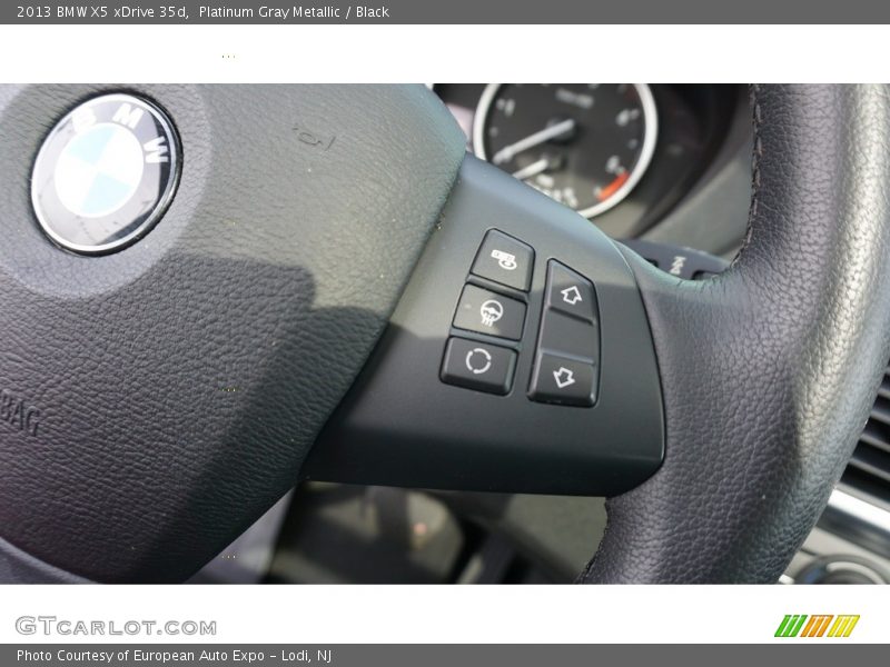 Platinum Gray Metallic / Black 2013 BMW X5 xDrive 35d