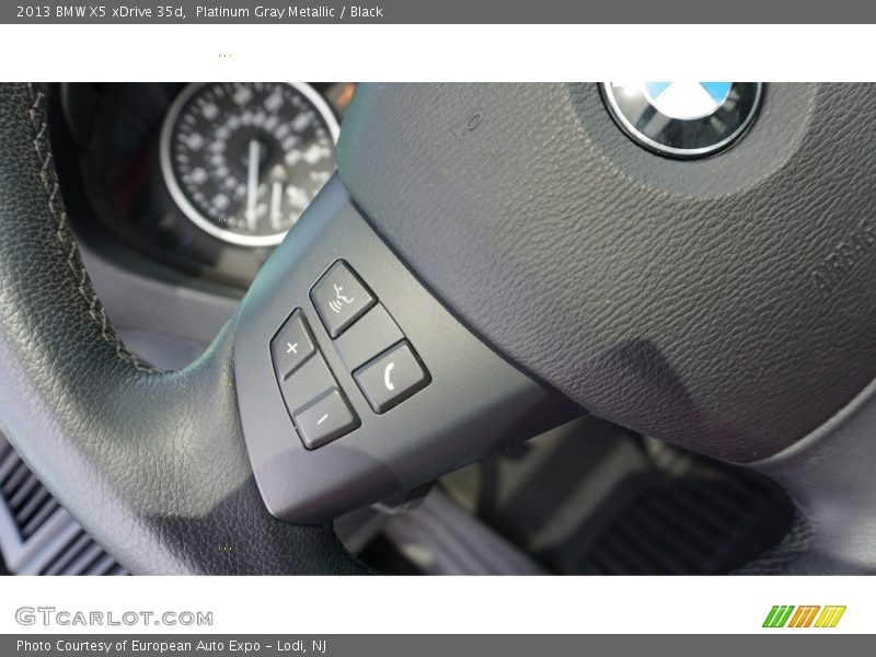 Platinum Gray Metallic / Black 2013 BMW X5 xDrive 35d