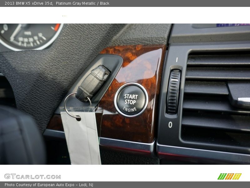 Platinum Gray Metallic / Black 2013 BMW X5 xDrive 35d