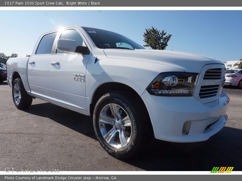 Front 3/4 View of 2017 1500 Sport Crew Cab