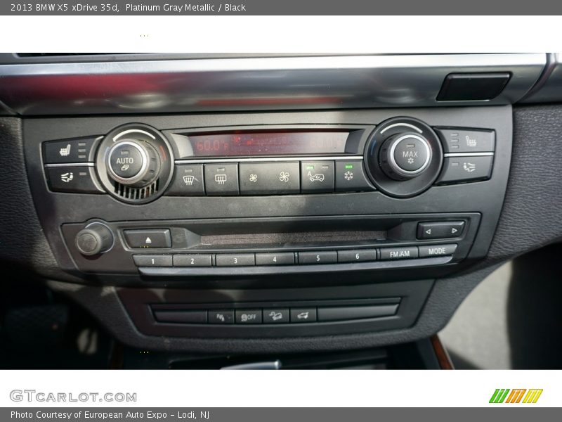 Platinum Gray Metallic / Black 2013 BMW X5 xDrive 35d