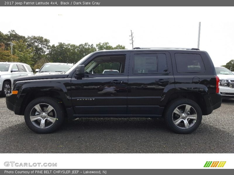 Black / Dark Slate Gray 2017 Jeep Patriot Latitude 4x4