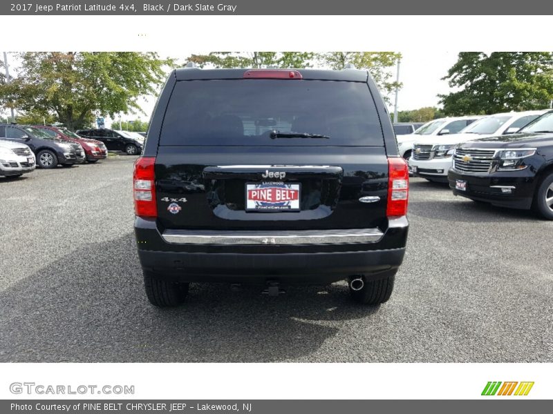 Black / Dark Slate Gray 2017 Jeep Patriot Latitude 4x4