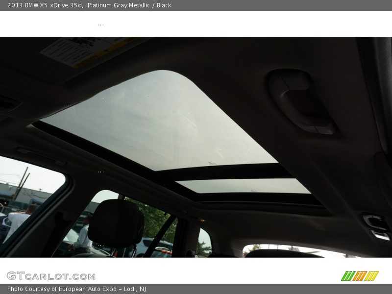 Platinum Gray Metallic / Black 2013 BMW X5 xDrive 35d