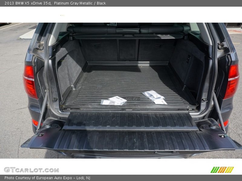 Platinum Gray Metallic / Black 2013 BMW X5 xDrive 35d