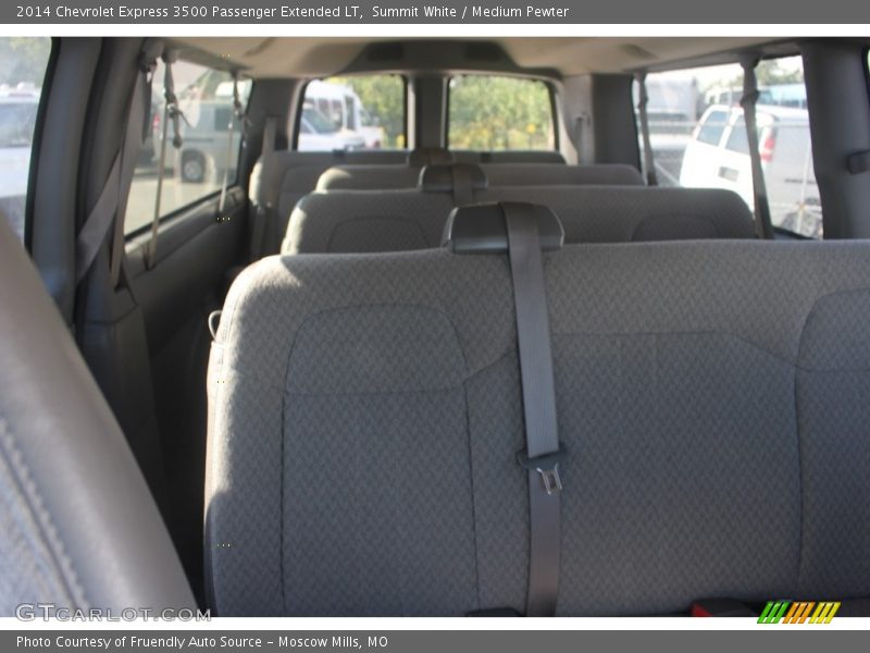 Summit White / Medium Pewter 2014 Chevrolet Express 3500 Passenger Extended LT