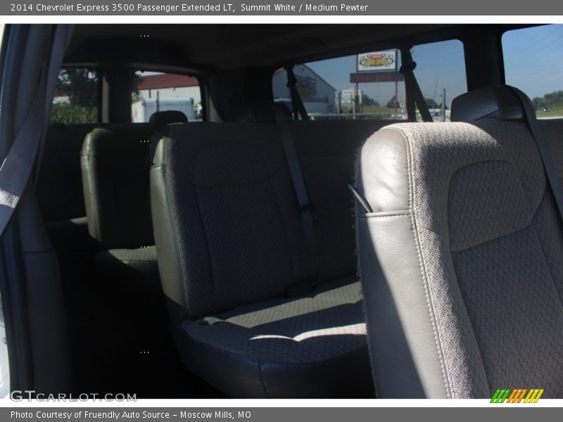 Summit White / Medium Pewter 2014 Chevrolet Express 3500 Passenger Extended LT