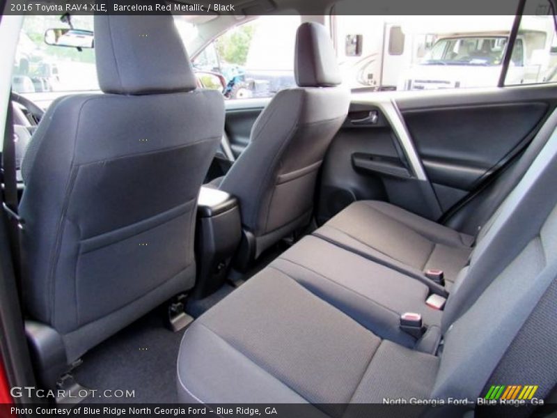 Barcelona Red Metallic / Black 2016 Toyota RAV4 XLE