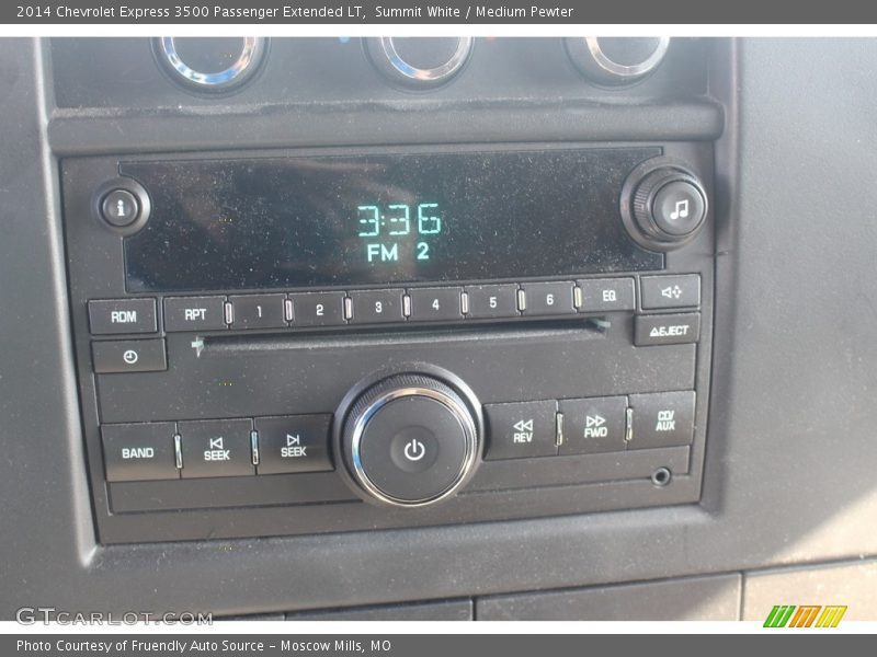 Summit White / Medium Pewter 2014 Chevrolet Express 3500 Passenger Extended LT