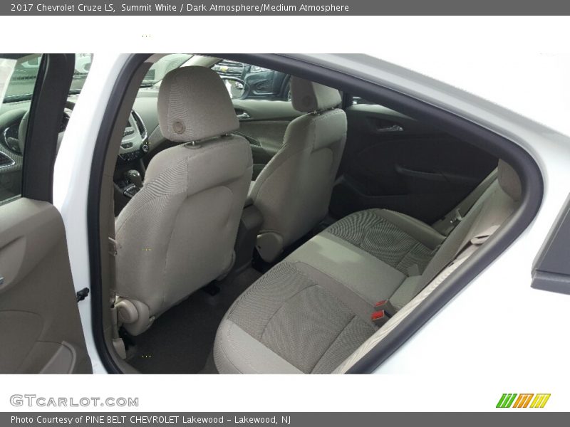 Summit White / Dark Atmosphere/Medium Atmosphere 2017 Chevrolet Cruze LS