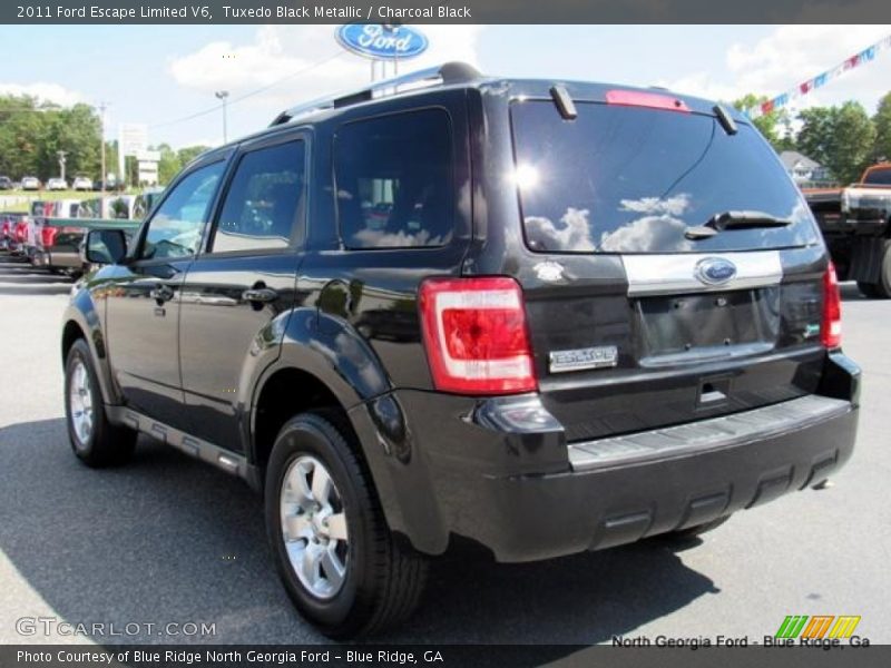 Tuxedo Black Metallic / Charcoal Black 2011 Ford Escape Limited V6