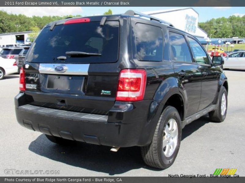 Tuxedo Black Metallic / Charcoal Black 2011 Ford Escape Limited V6