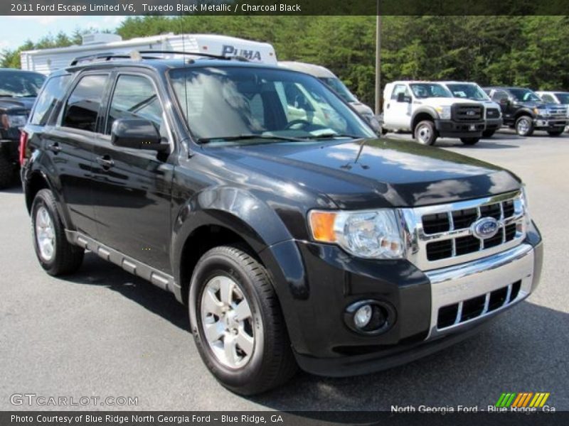 Tuxedo Black Metallic / Charcoal Black 2011 Ford Escape Limited V6