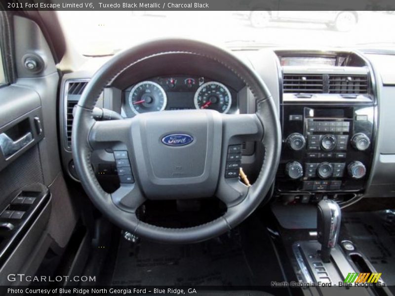 Tuxedo Black Metallic / Charcoal Black 2011 Ford Escape Limited V6