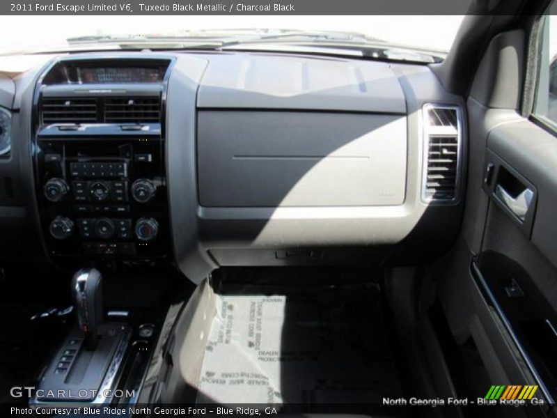 Tuxedo Black Metallic / Charcoal Black 2011 Ford Escape Limited V6
