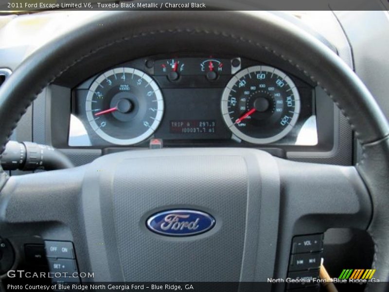 Tuxedo Black Metallic / Charcoal Black 2011 Ford Escape Limited V6