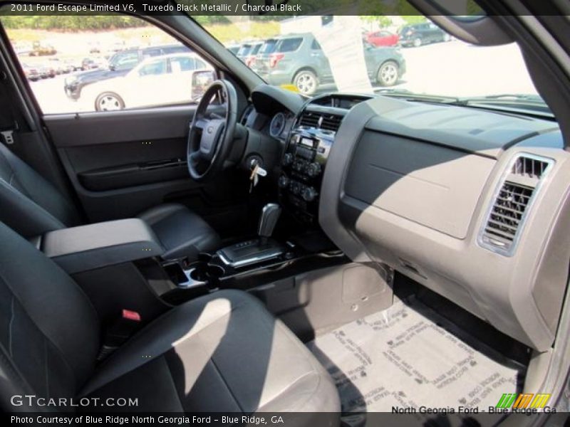 Tuxedo Black Metallic / Charcoal Black 2011 Ford Escape Limited V6