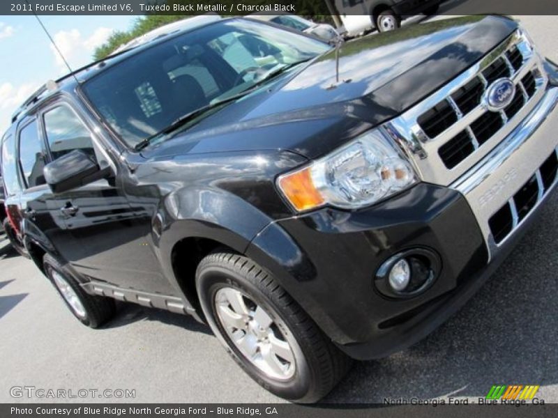 Tuxedo Black Metallic / Charcoal Black 2011 Ford Escape Limited V6