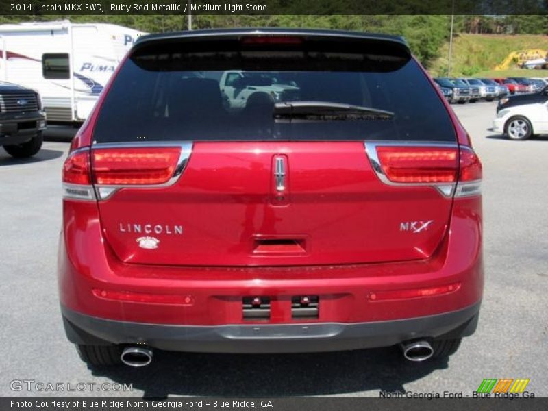Ruby Red Metallic / Medium Light Stone 2014 Lincoln MKX FWD