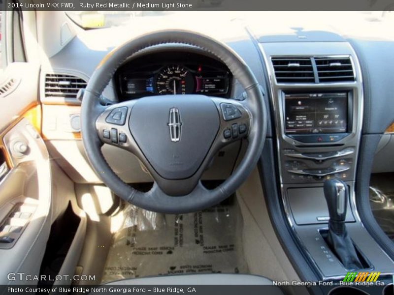 Ruby Red Metallic / Medium Light Stone 2014 Lincoln MKX FWD