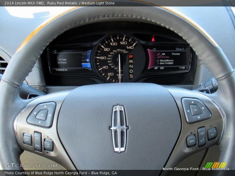 Ruby Red Metallic / Medium Light Stone 2014 Lincoln MKX FWD