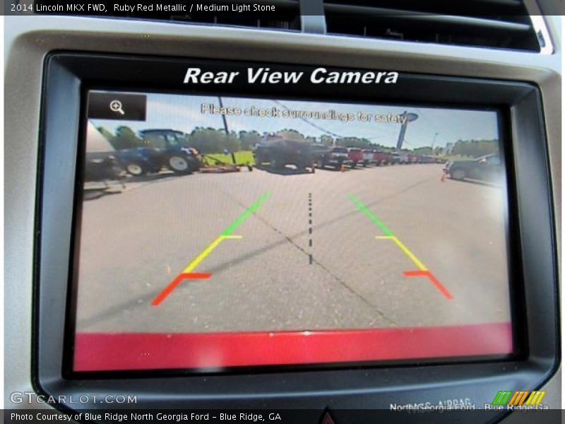 Ruby Red Metallic / Medium Light Stone 2014 Lincoln MKX FWD