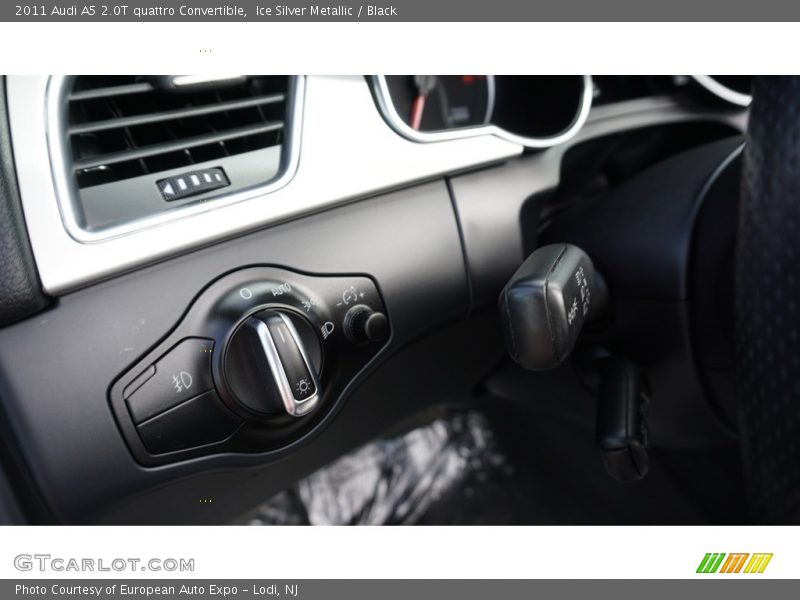 Ice Silver Metallic / Black 2011 Audi A5 2.0T quattro Convertible