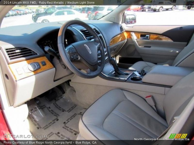 Ruby Red Metallic / Medium Light Stone 2014 Lincoln MKX FWD