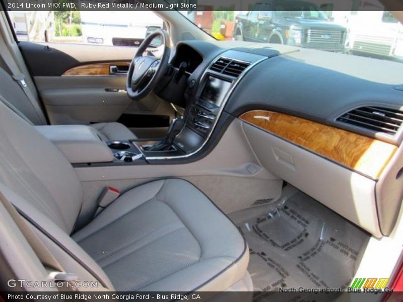 Ruby Red Metallic / Medium Light Stone 2014 Lincoln MKX FWD