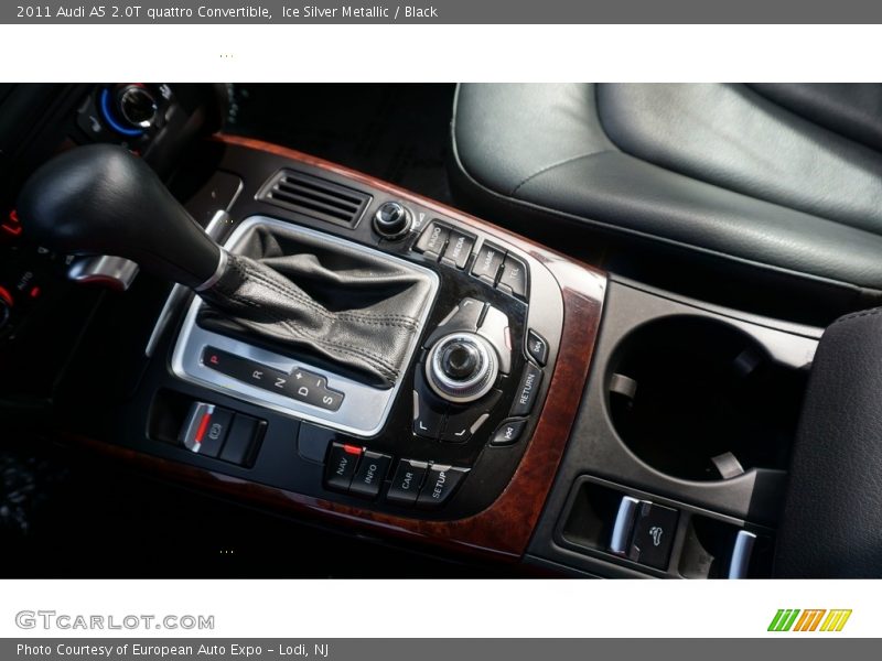 Ice Silver Metallic / Black 2011 Audi A5 2.0T quattro Convertible