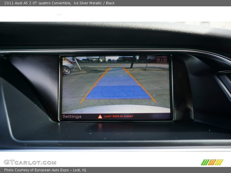 Ice Silver Metallic / Black 2011 Audi A5 2.0T quattro Convertible