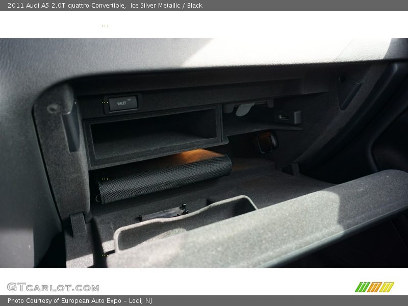 Ice Silver Metallic / Black 2011 Audi A5 2.0T quattro Convertible