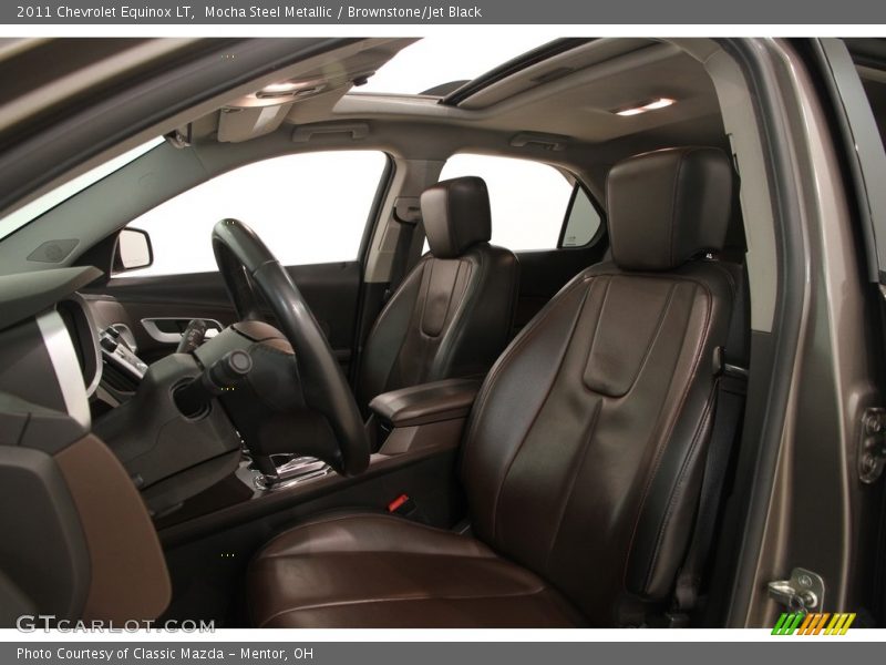 Mocha Steel Metallic / Brownstone/Jet Black 2011 Chevrolet Equinox LT