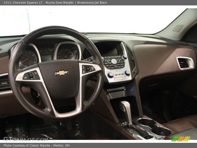 Mocha Steel Metallic / Brownstone/Jet Black 2011 Chevrolet Equinox LT