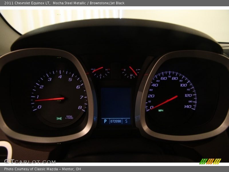 Mocha Steel Metallic / Brownstone/Jet Black 2011 Chevrolet Equinox LT